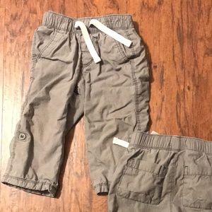 Grey Old Navy Lined Pants